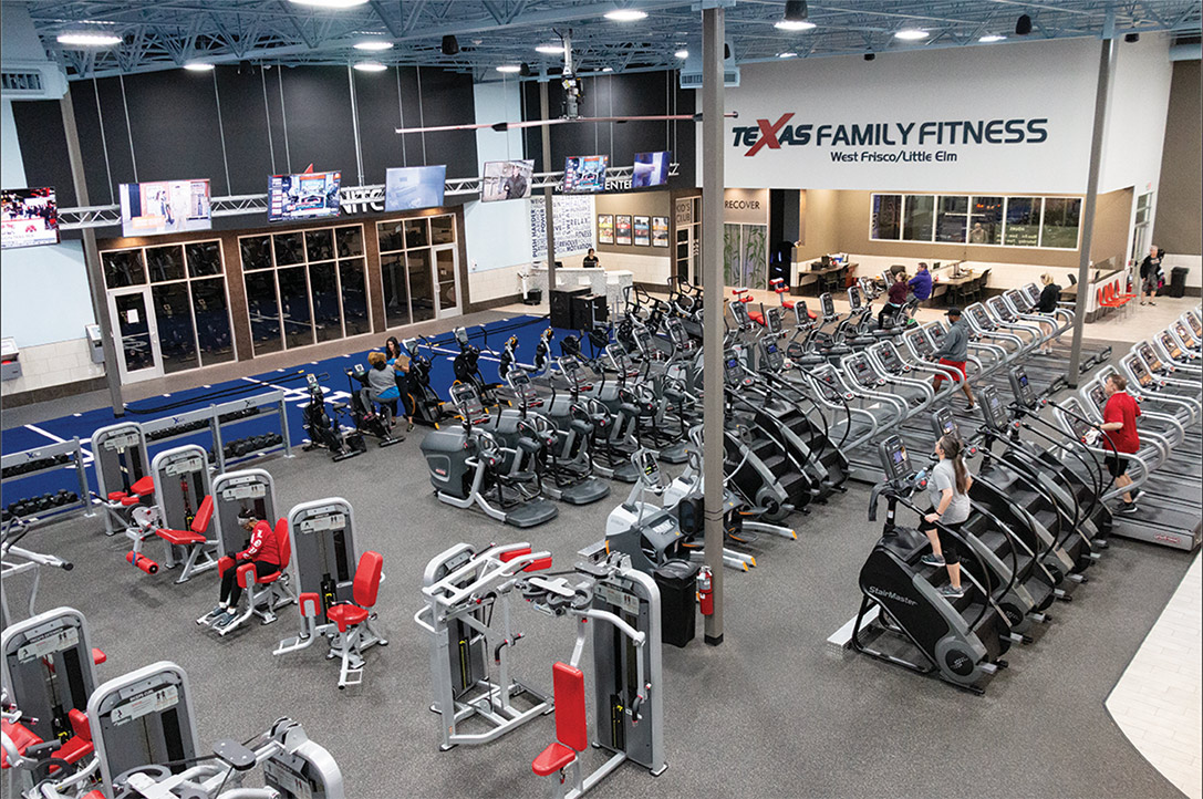 Family fitness store